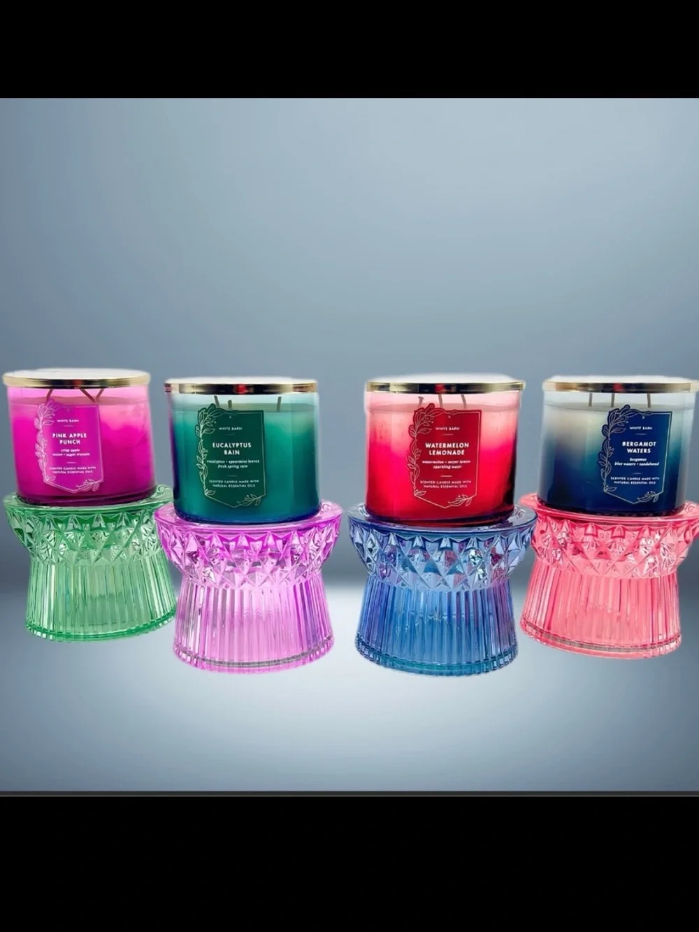 BBW Ombre Luxe Candle Pedestal Set - Multi Color - Picture 3 of 4
